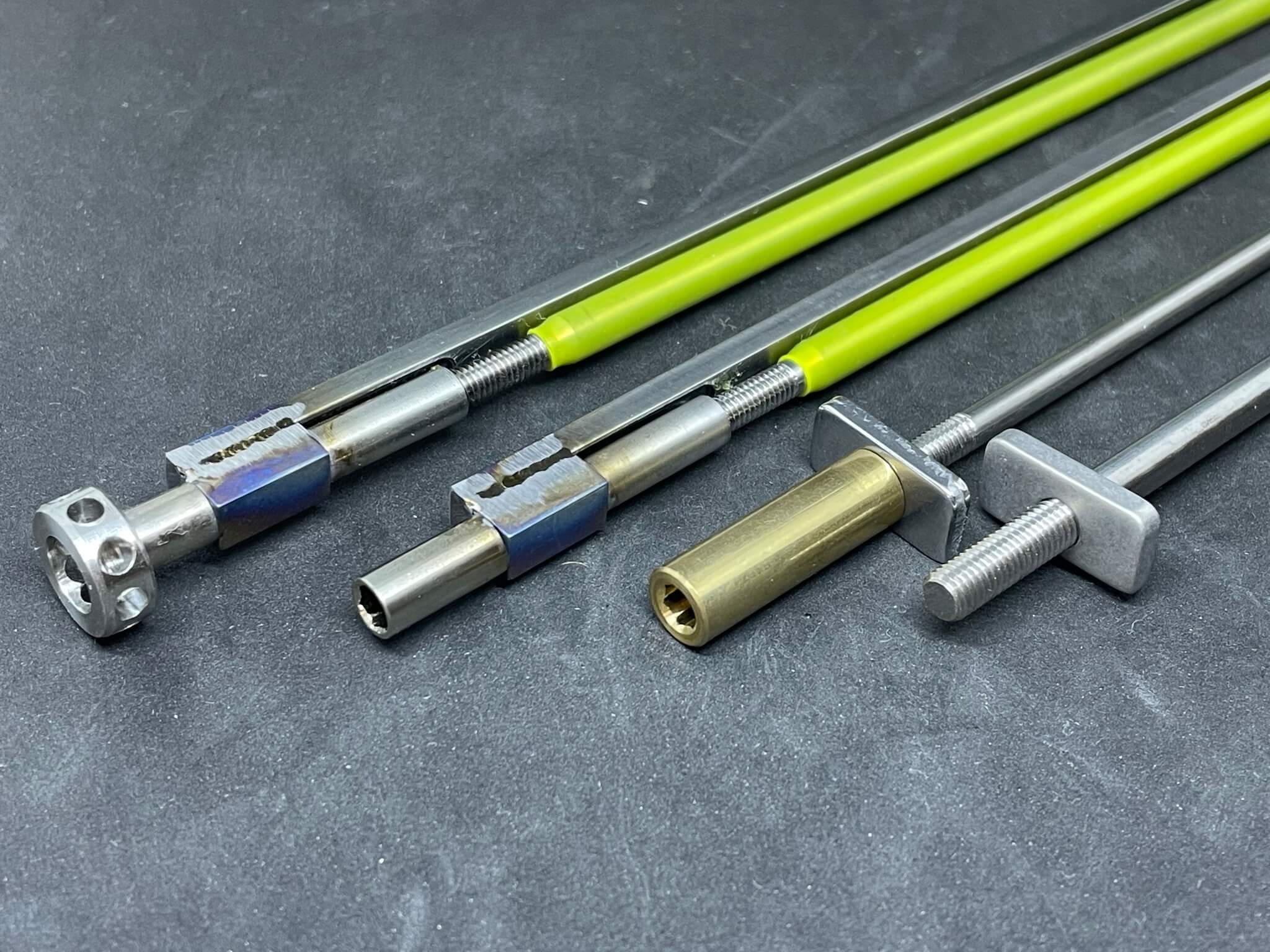 パーツ TA Axis light pro titanium 107mm BSC パーツ TA Axis light